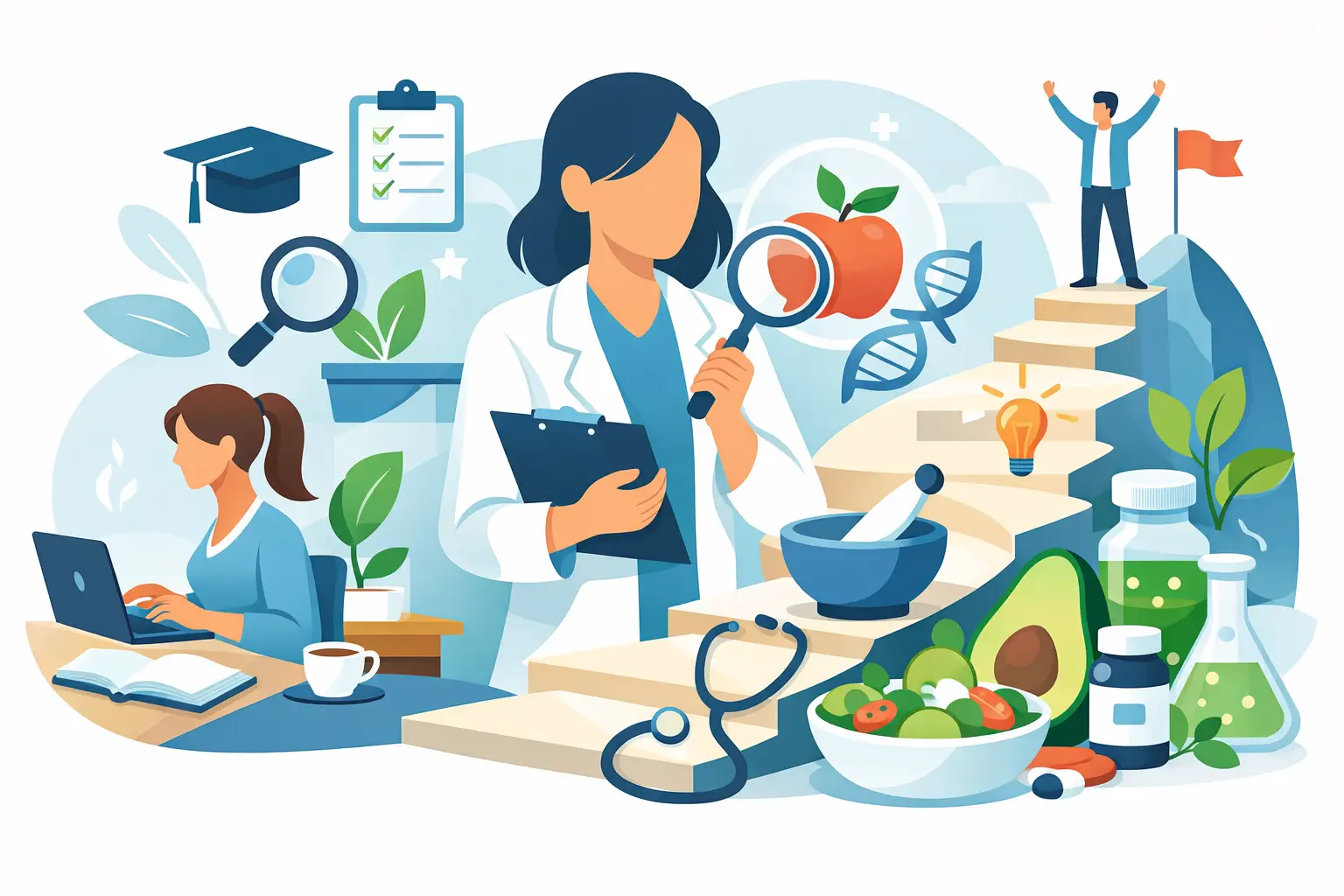 How to Become a Functional Nutritionist in 6 Steps